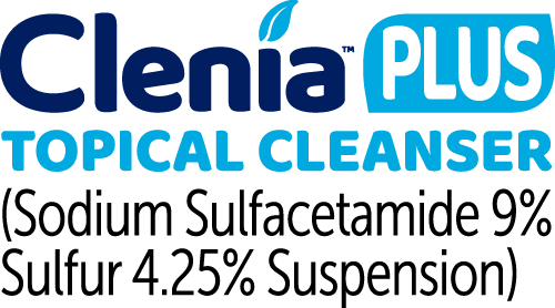 Clenia Plus Topical Cleanser (Sodium Sulfacetamide 9% and Sulfur 4.25% Suspension) Logo