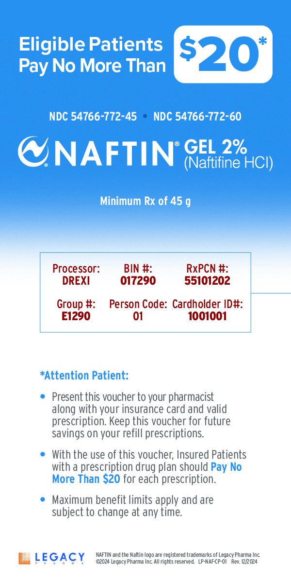 Naftin Copay Card image