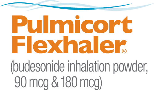 Pulmicort Flexhaler (budesonide) inhalation powder Logo